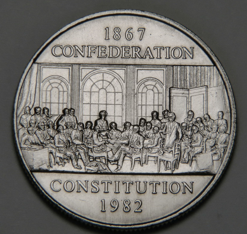 2-X-1982-Constitution-Dollar,-2-Nice-Different-Die-Crack-On-Obverse